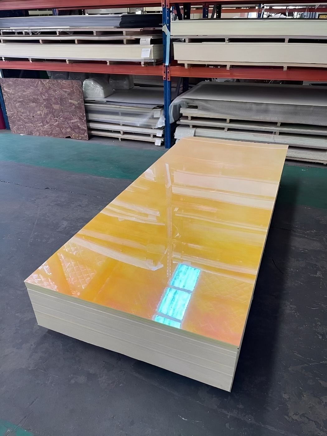 Mirror finish wall panel design 43