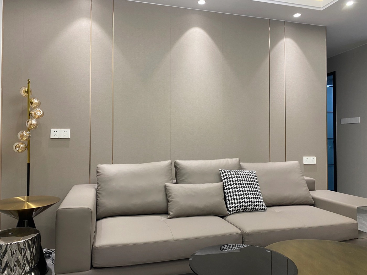 Skin-touch matte wall panel design 18
