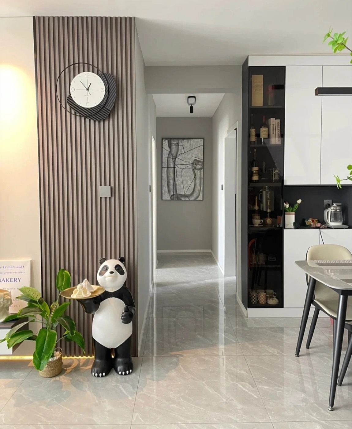 Skin-touch matte wall panel design 23