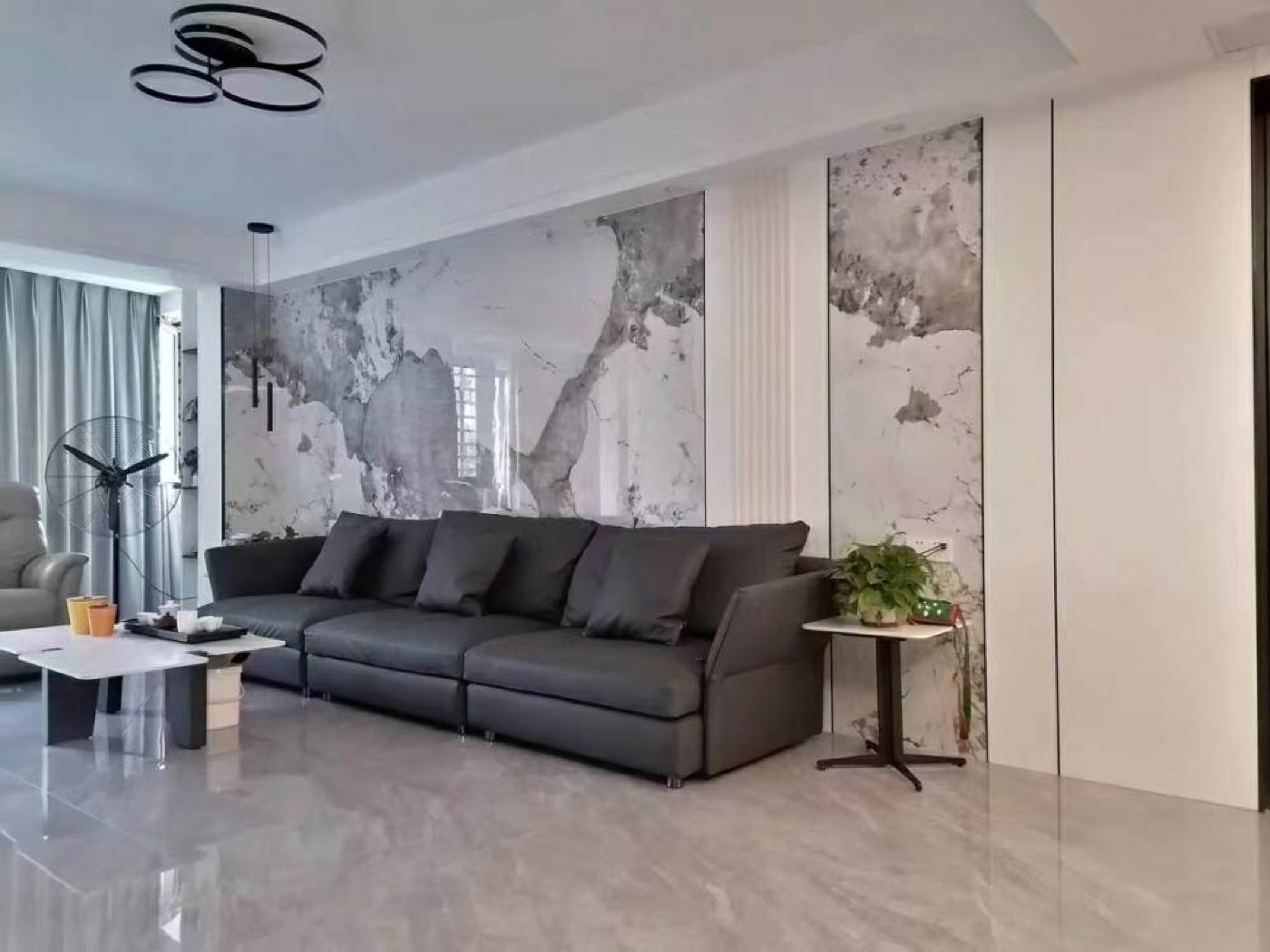 PVC wall panels for kitchen splashback and full-wall coverage