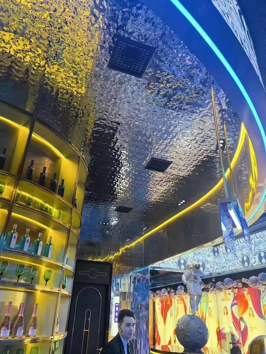 3D wave wall panel design 4