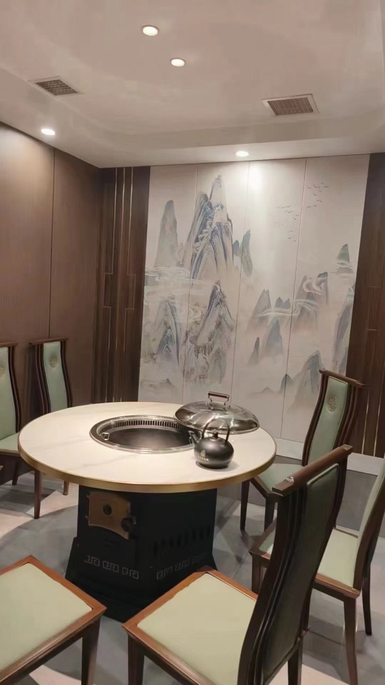 Wood grain wall panel design 65